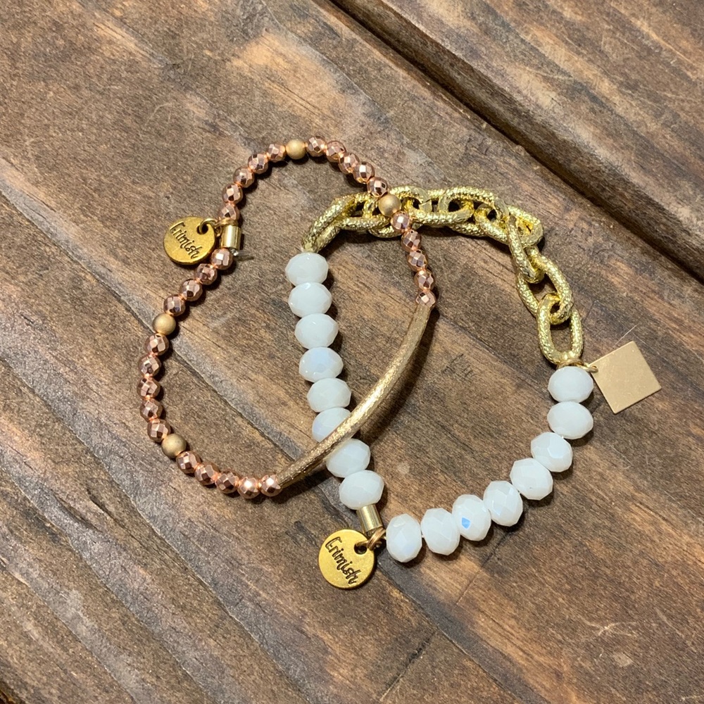 Gold Bracelet Set